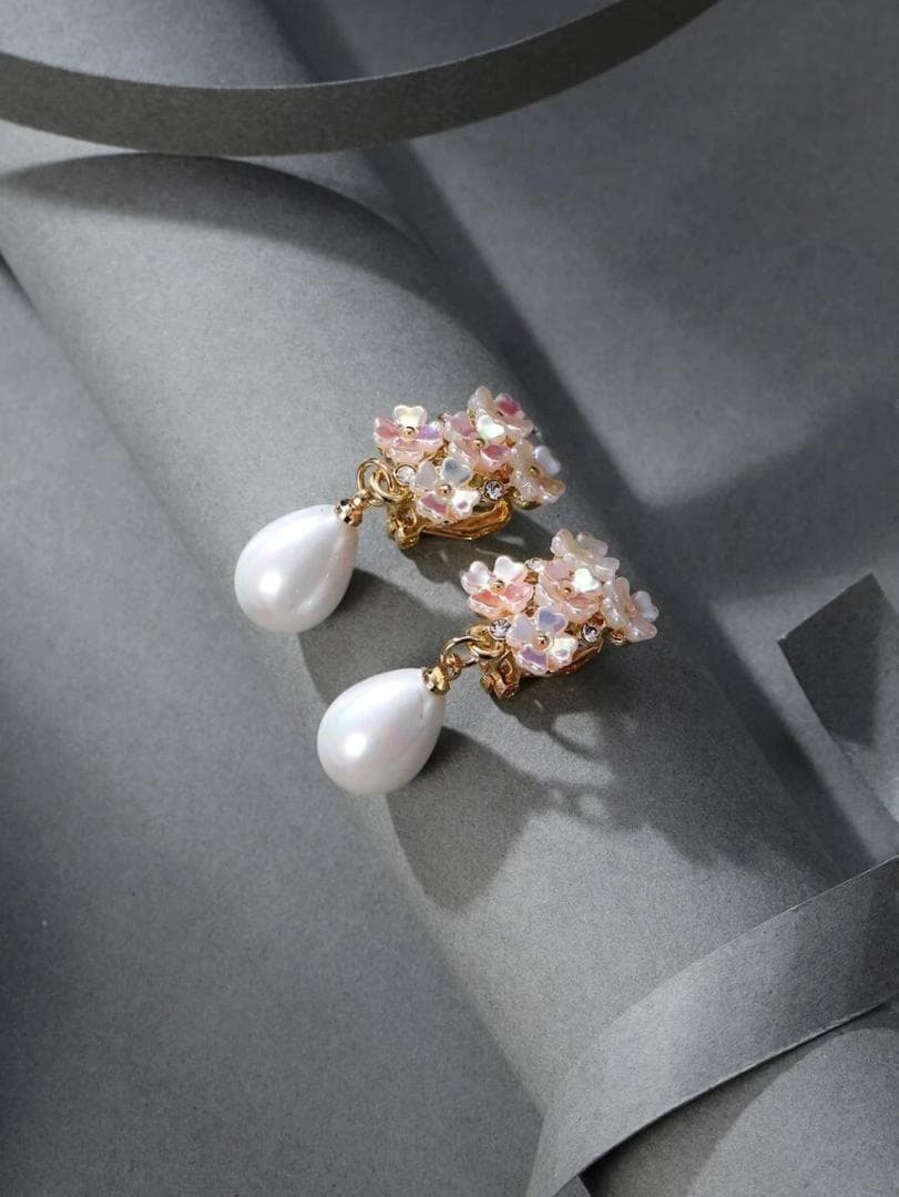 パールドロップイヤリング【新品】パーティー　結婚式 — image 3