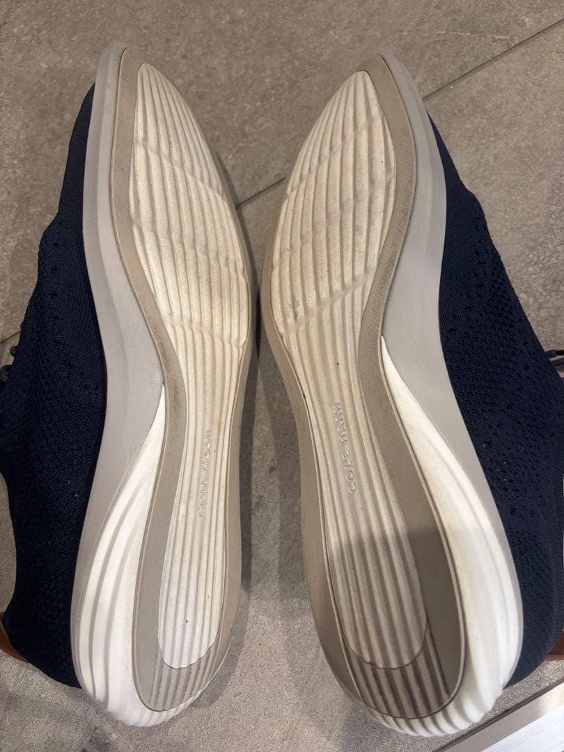 COLE HAAN ネイビー レースアップ スニーカー — image 5
