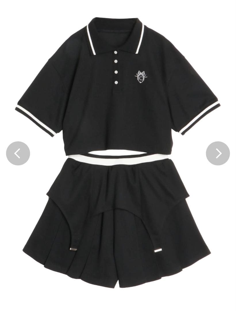 CALNAMUR POLO×SK SET UP/ポロ×スカートセットアップ — image 2