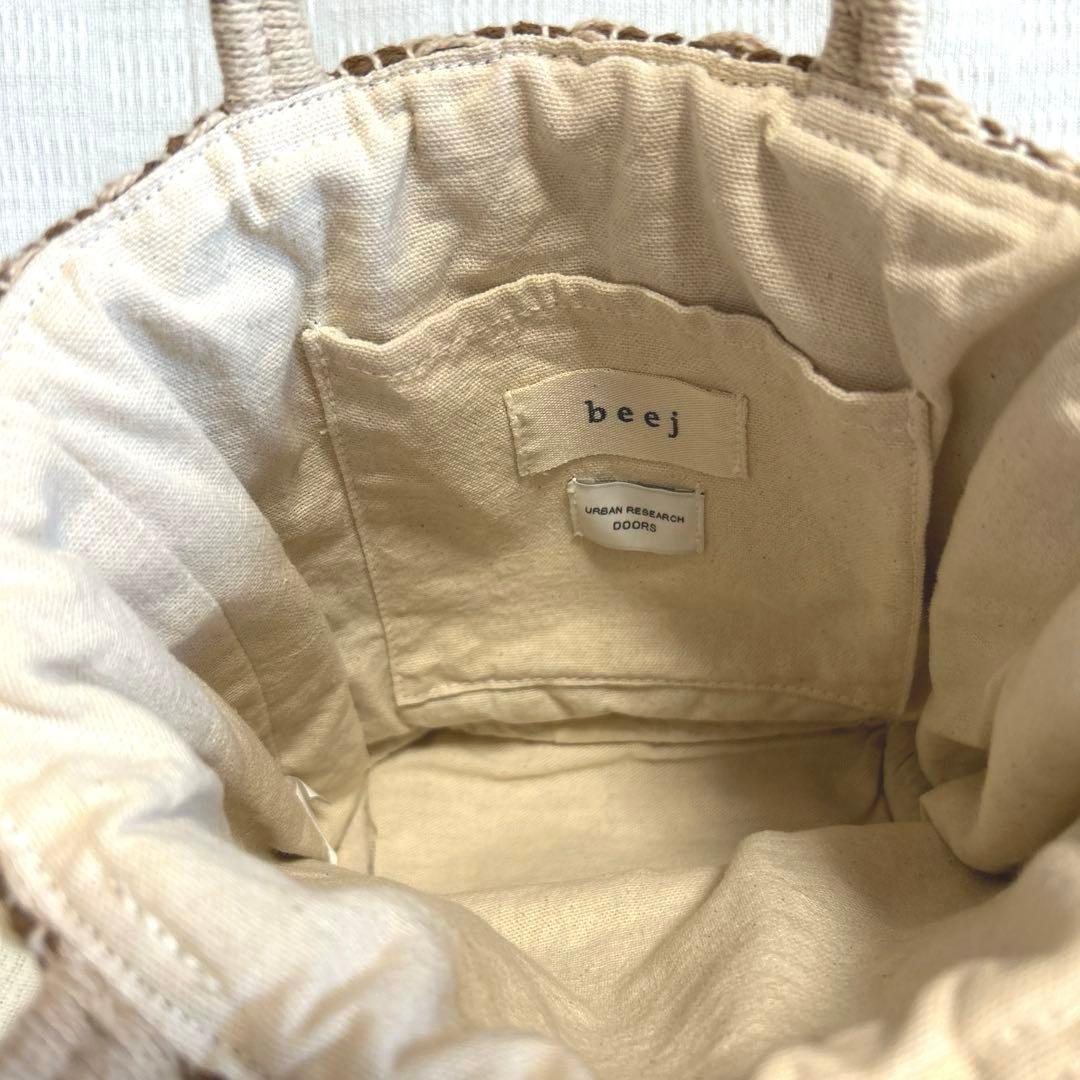 beej×DOORS　ジオメトリックトートバッグ — image 4