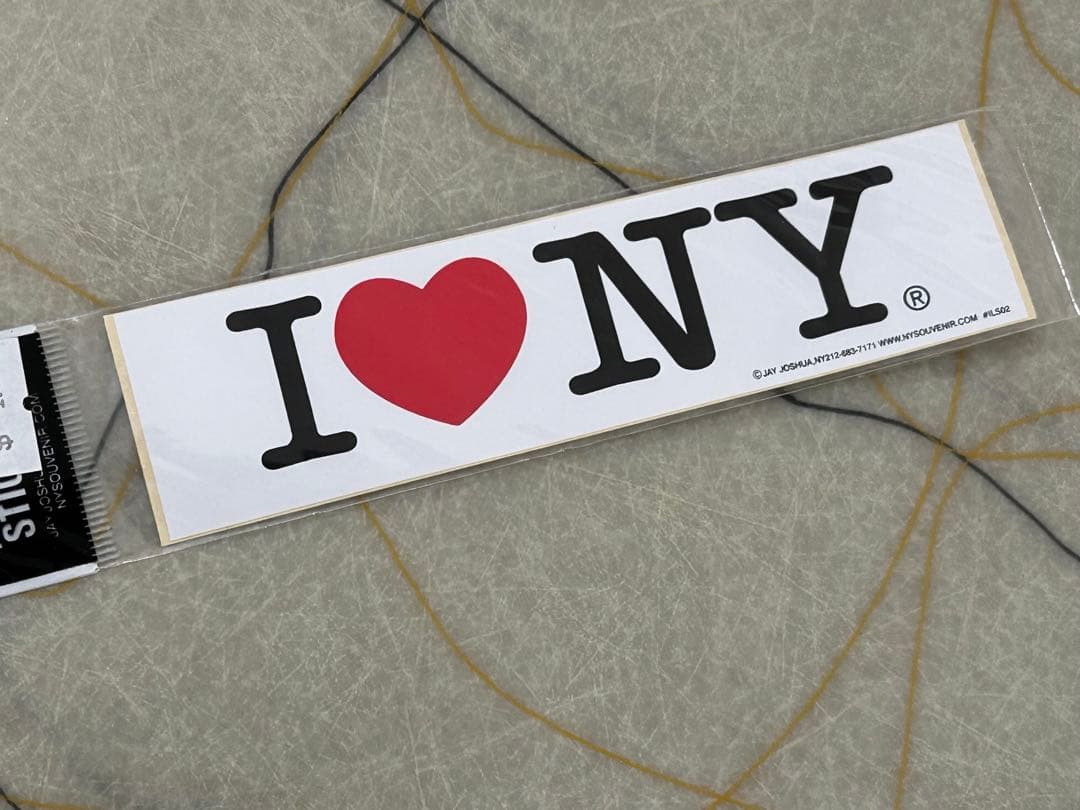 【正規品・現地購入】I LOVE NY ニューヨーク NY 15㎝ ステッカー — image 4