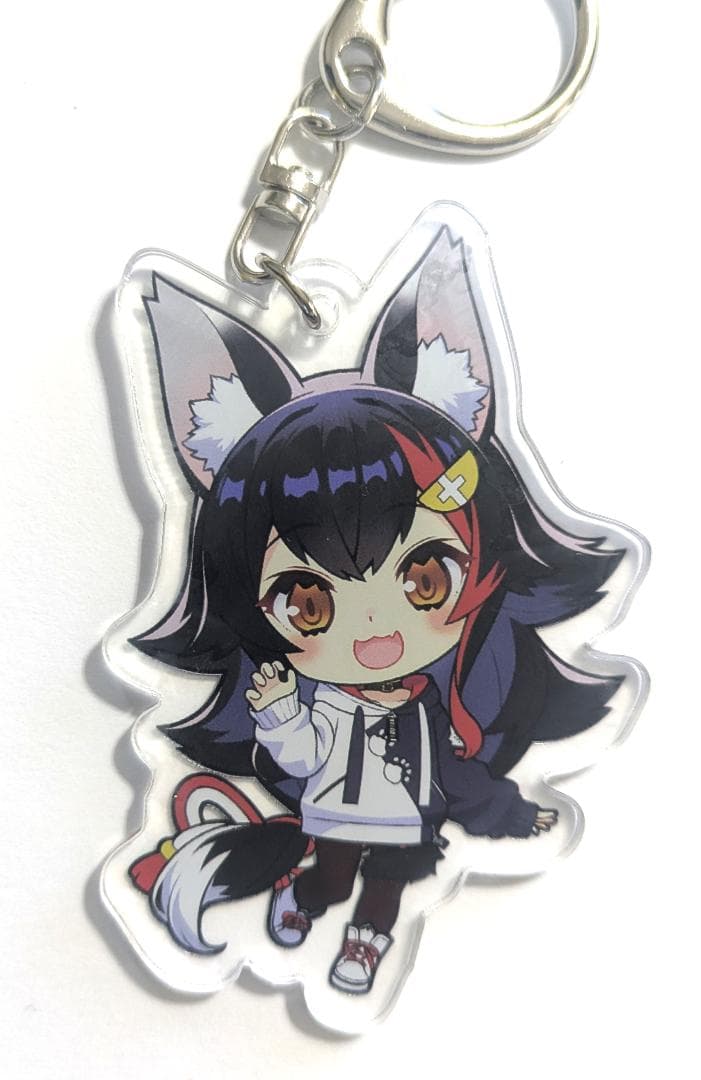 【新品/未開封】ホロライブ 大神ミオ 両面プリントアクリルキーホルダー — image 2