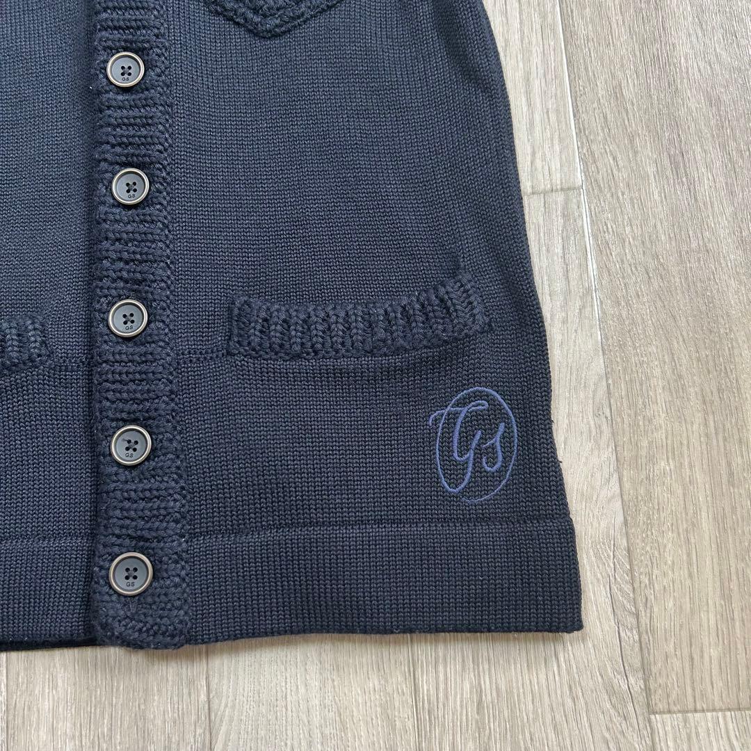 archive G-STAR RAW ショールカラー ニットベスト XS Y2K — image 3