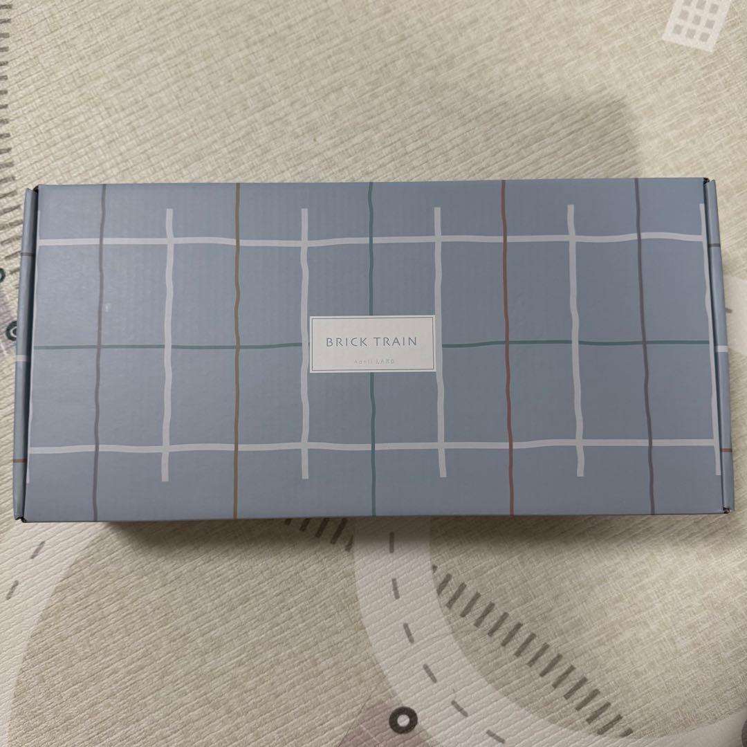 【新品箱付き】木製列車おもちゃ 知育玩具　ブリックトレイン — image 2