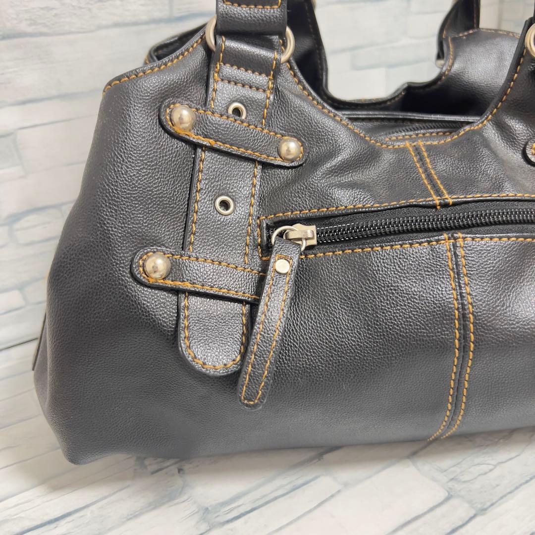 Leather Hand Bag Black y2k archive 00´S — image 2