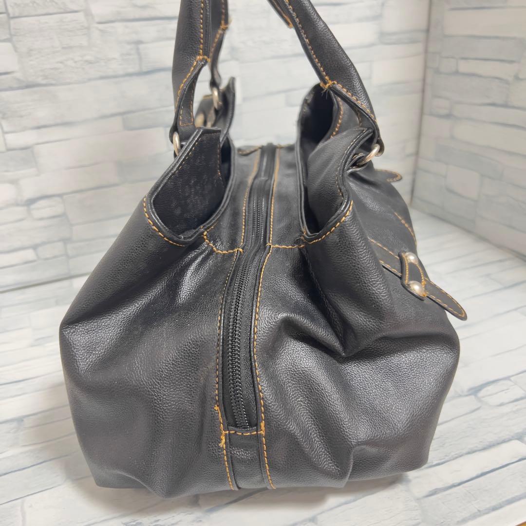 Leather Hand Bag Black y2k archive 00´S — image 4