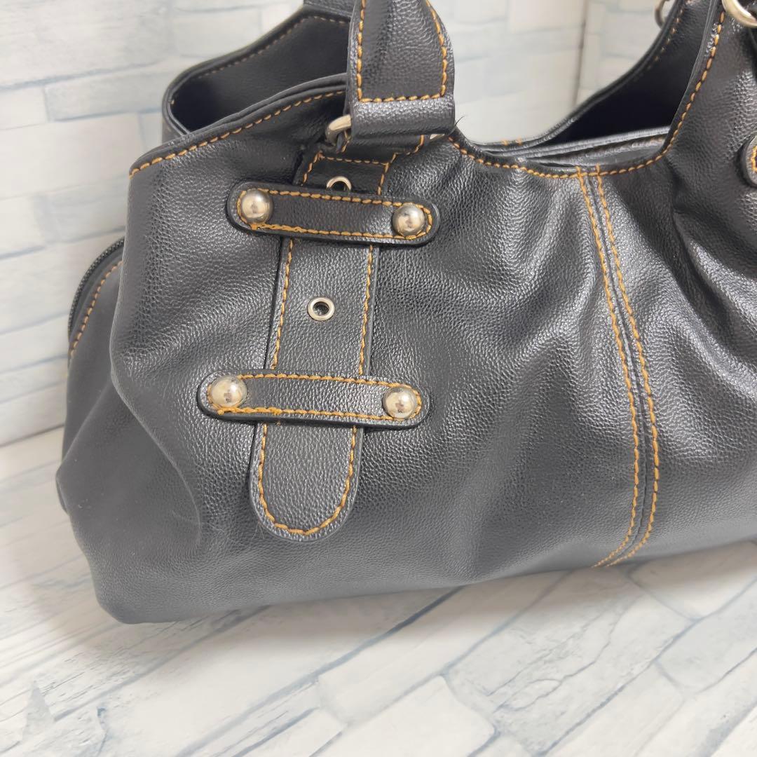 Leather Hand Bag Black y2k archive 00´S — image 5