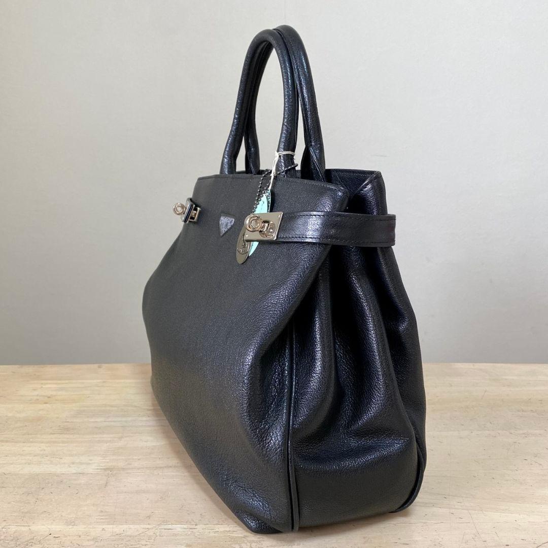極美品✨JRA バッファローレザー　カエル　トートバッグ — image 4