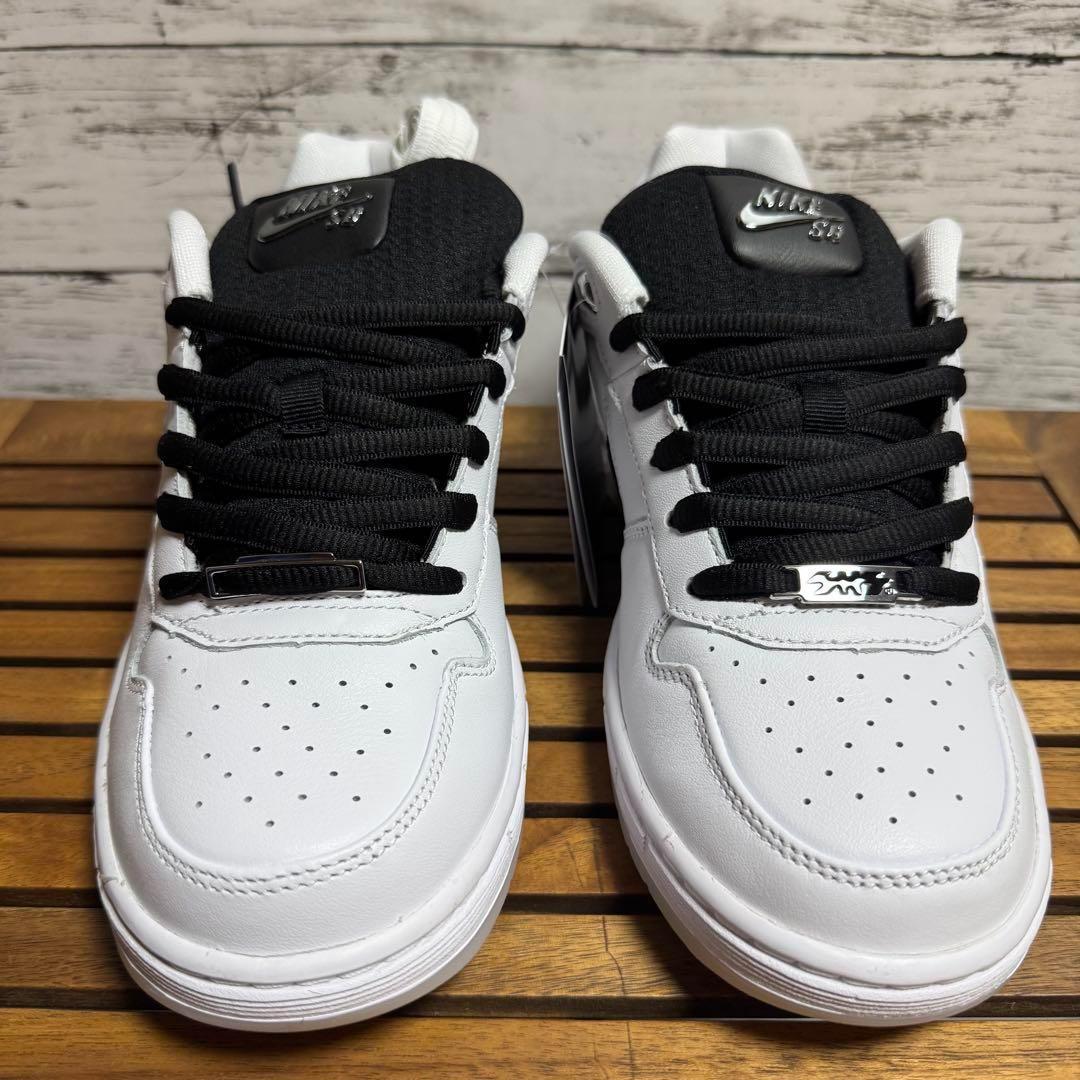 11【新品】ナイキSB　ピーロッド1　レトロ　ホワイトアンドブラック　28cm — image 2