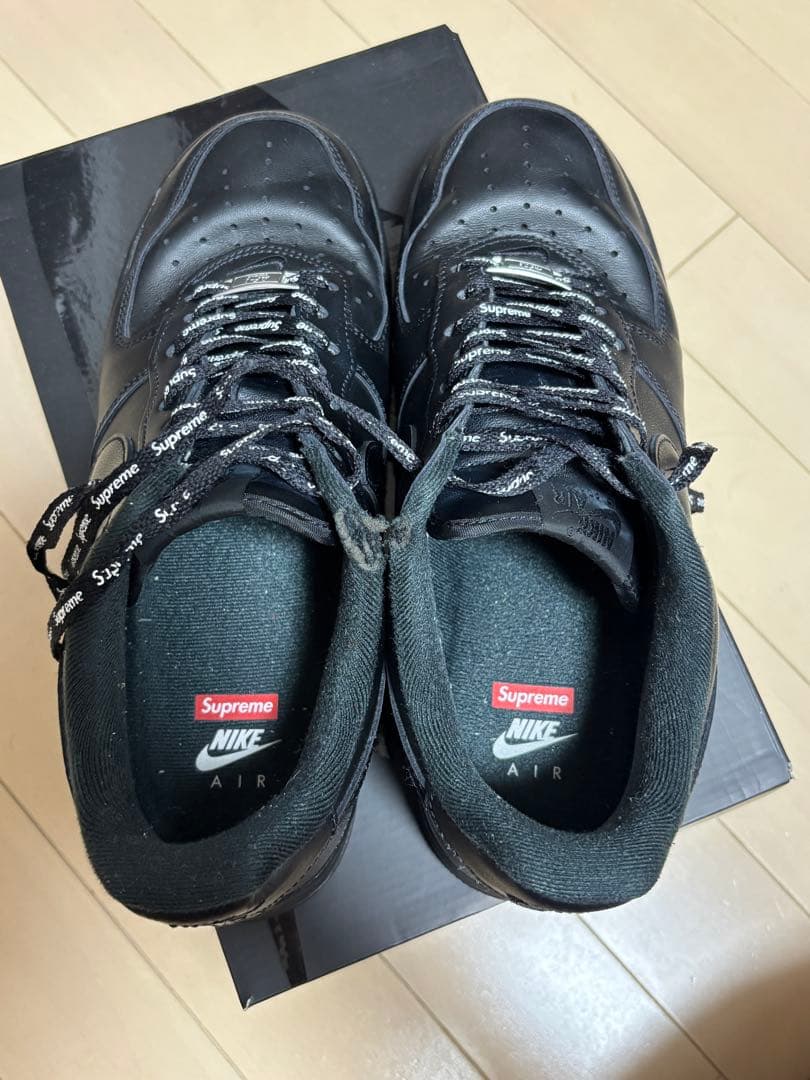 Supreme Nike Air Force 1 Low Black — image 3