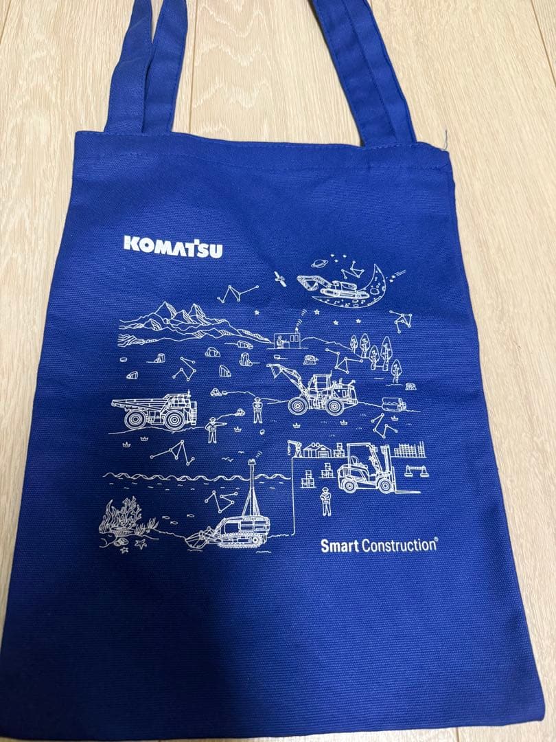 コマツ　KOMATSU エコバッグ　トートバッグ — image 2