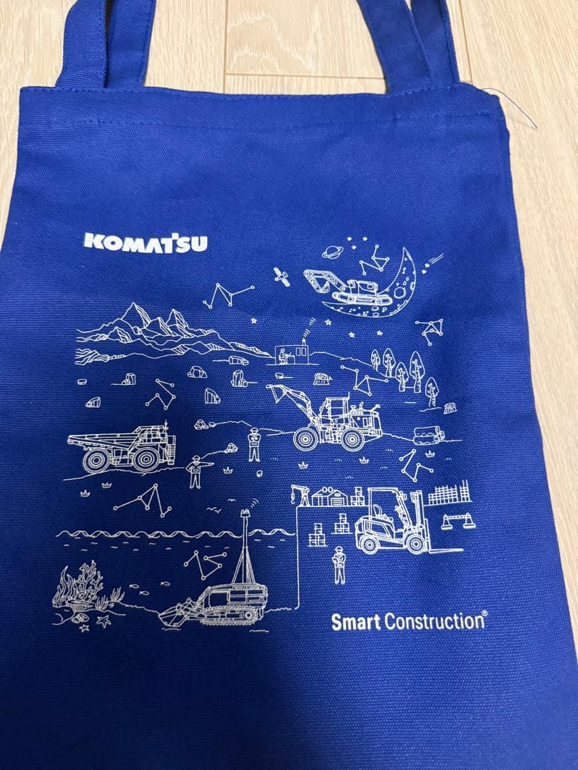 コマツ　KOMATSU エコバッグ　トートバッグ — image 4