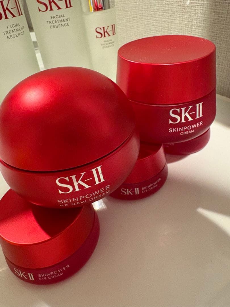 【空き瓶 空き容器】SK-II 化粧水 美容クリーム アイクリーム　9個セット — image 3
