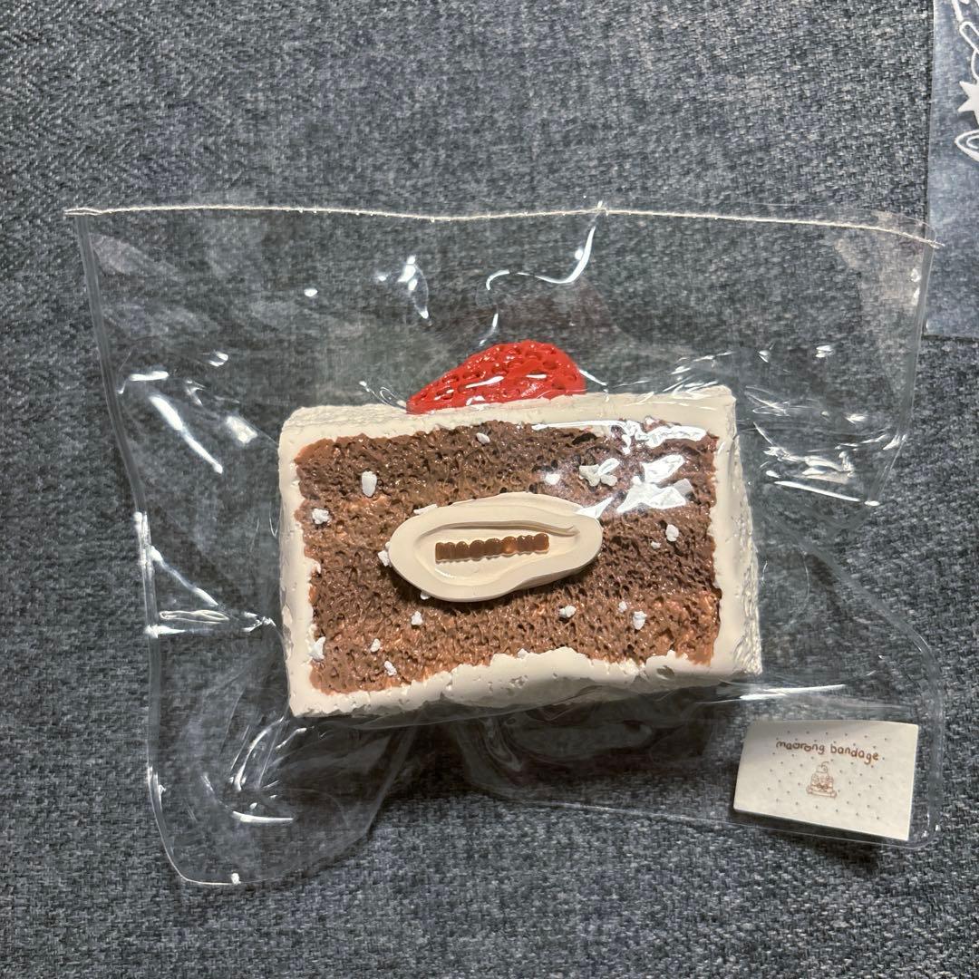 maorong マオロン いちごチョコケーキ スクイーズ — image 2