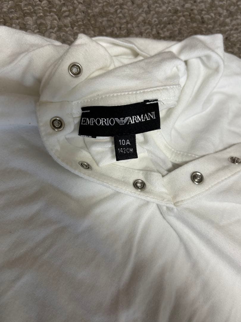 Emporio Armani 長袖カットソー ホワイト　A10 — image 4