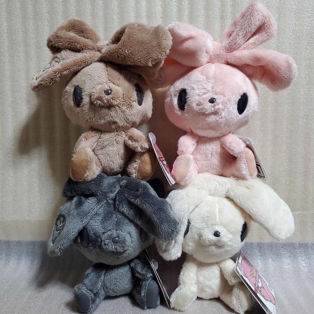 チャックスGP 汎用うさぎ ぬいぐるみマスコット ベージュカラー 全4種 — image 2