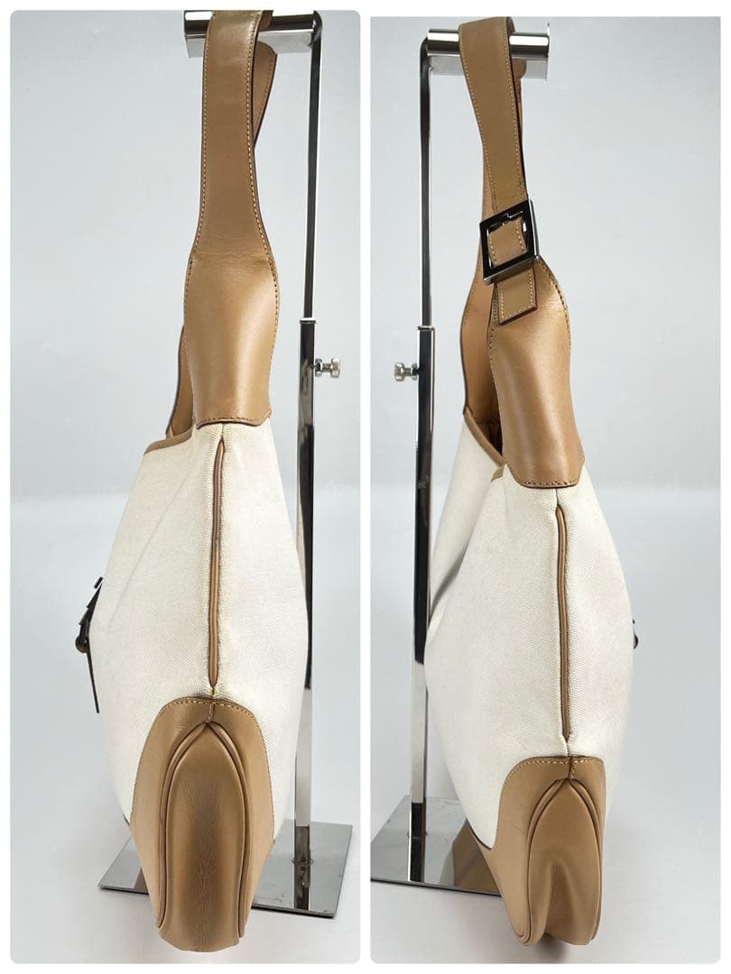 GUCCI グッチ Jackie ジャッキー GGキャンバス ベージュ ホワイト — image 5