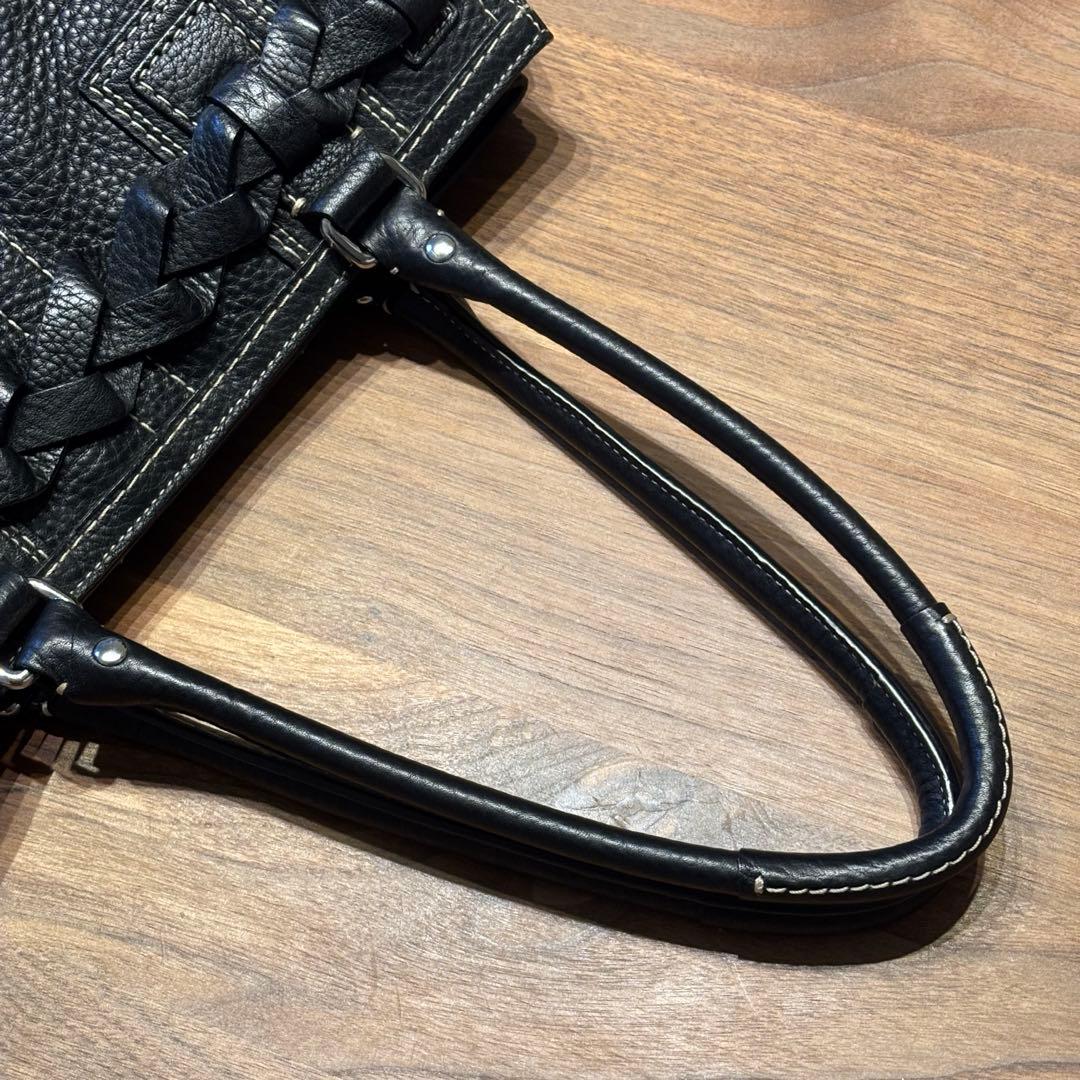 coach ハンドバッグ　黒 — image 5
