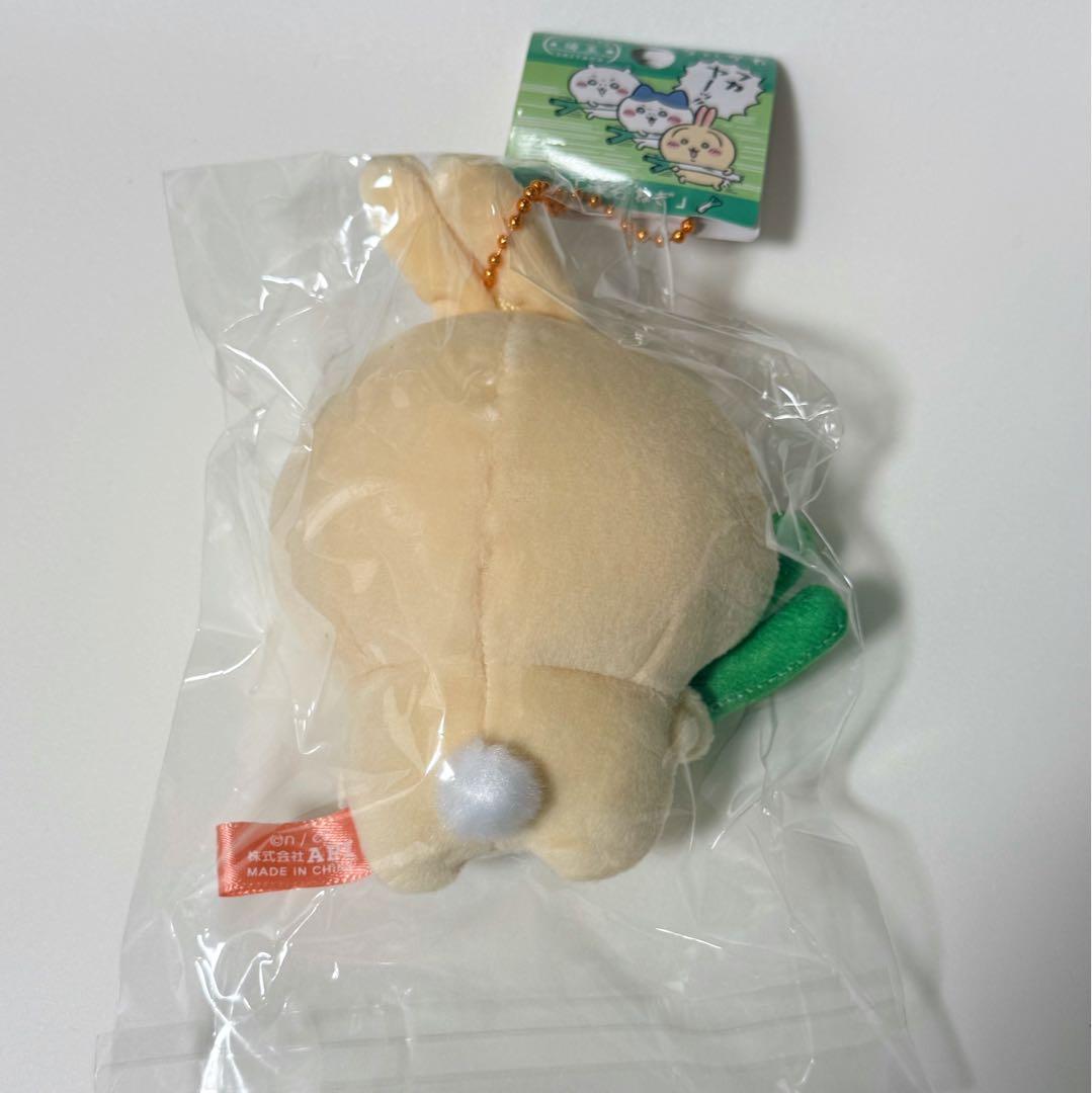 ちいかわ　埼玉限定　深谷ねぎ　うさぎ　ぬいぐるみキーチェーン — image 2