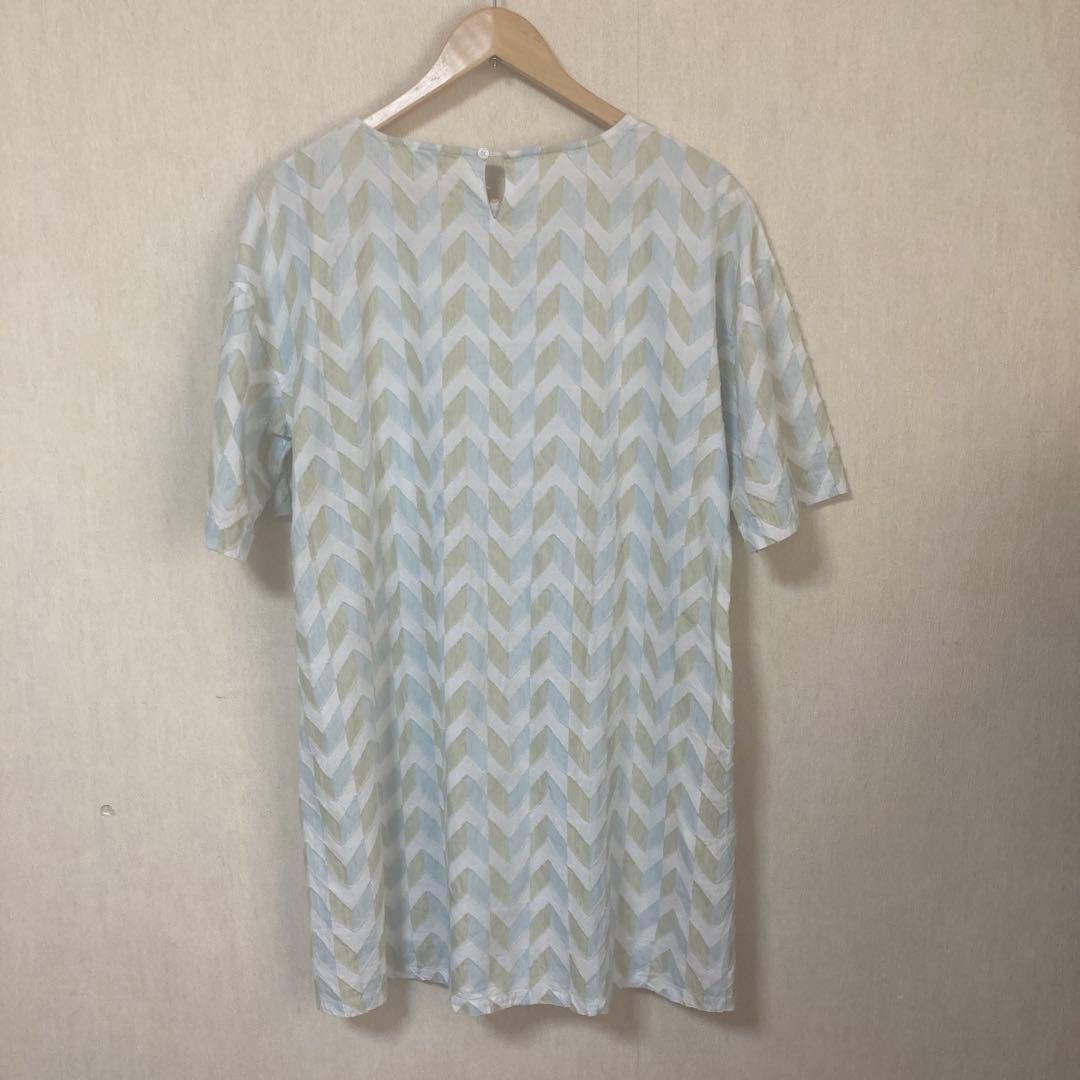 north object de petit... リネン混チュニック サイズL — image 3
