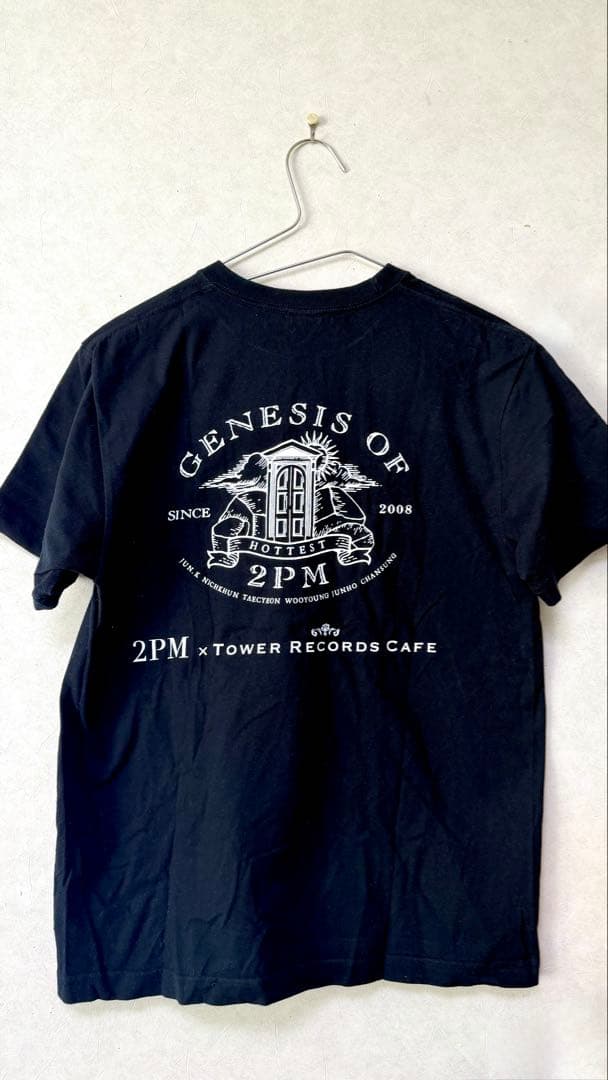 2PM x Tower Records Cafe コラボTシャツ ブラック — image 2