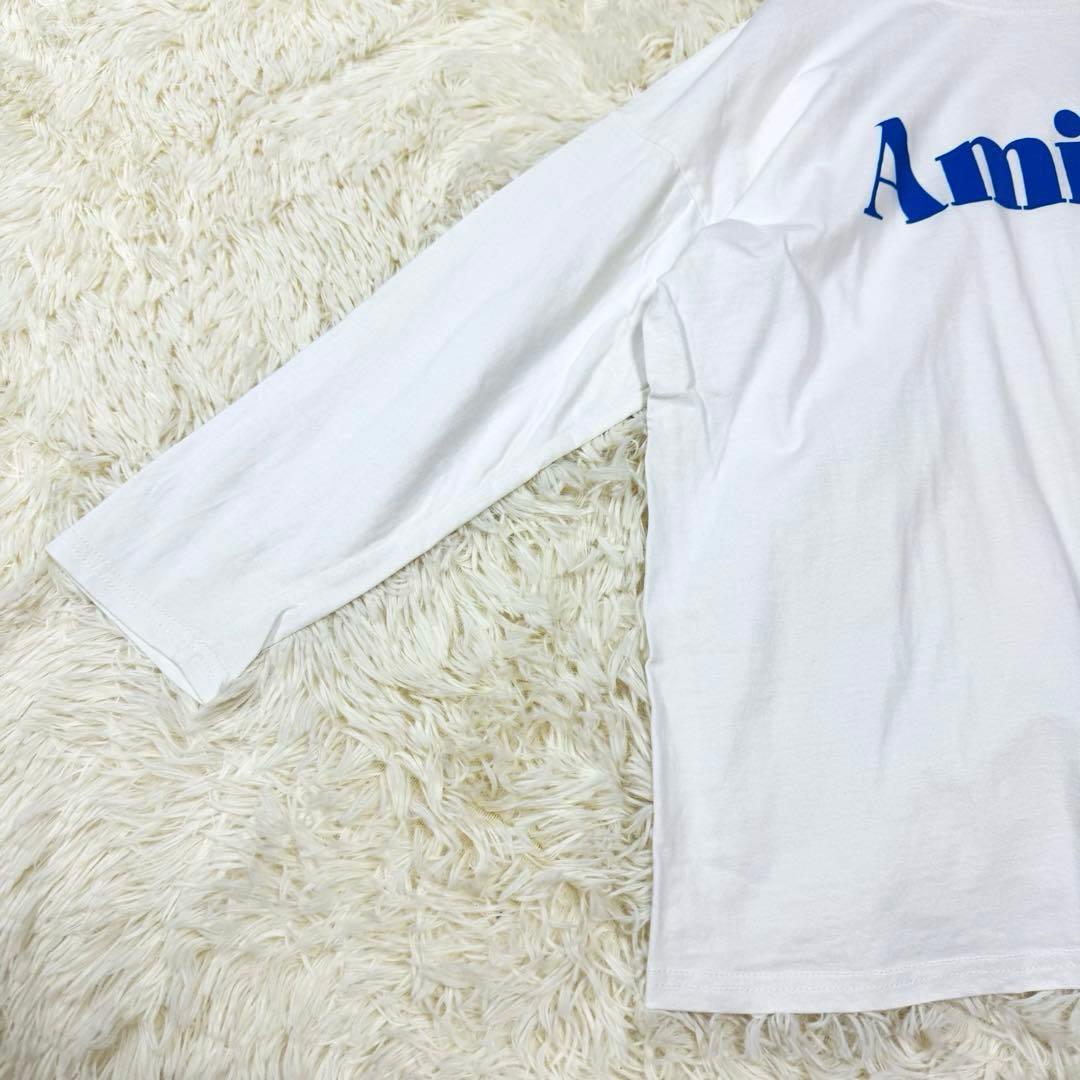 coca コカ◆ビックシルエット　ホワイト　ロゴプリント長袖Tシャツ(M) — image 4