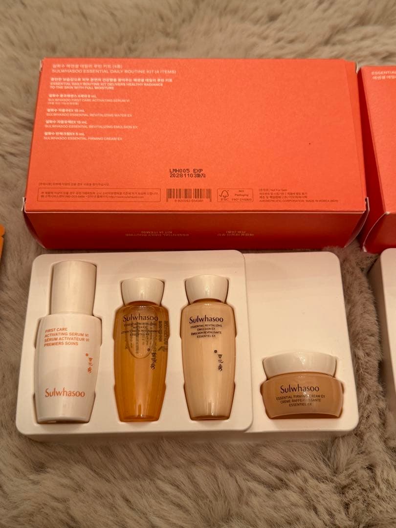 Sulwhasoo ルーティン キット 4点セット ×2箱（8点） — image 3