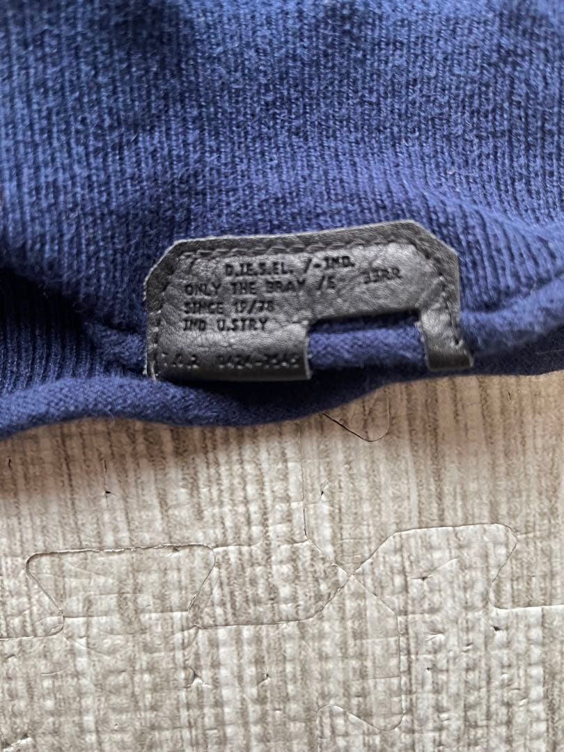 DIESEL TRICOT&CO ニット セーター ネイビー S — image 4