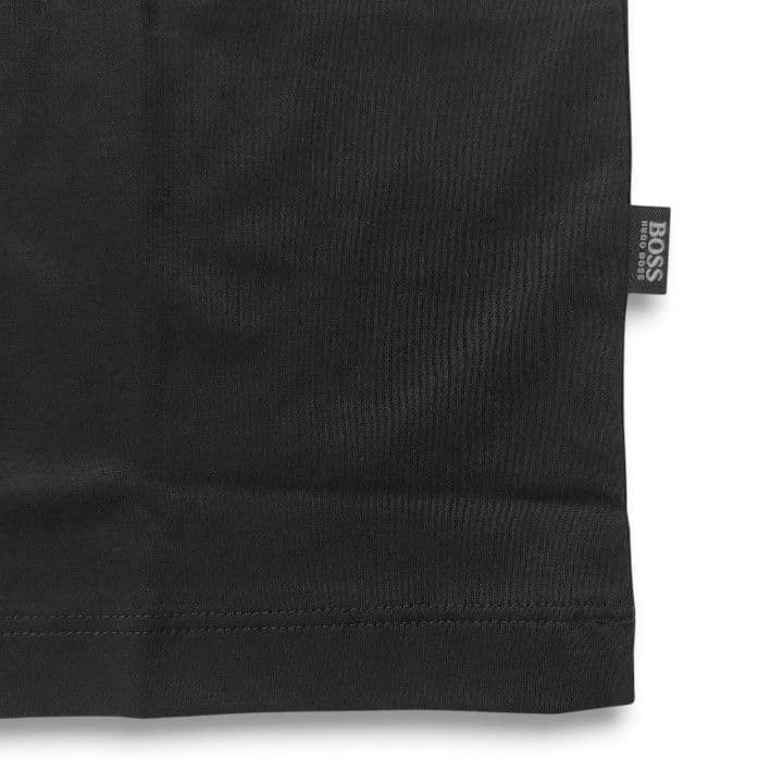 HUGO BOSS ヒューゴボス 上質マーセライズドコットン ブラック 黒 XS — image 3