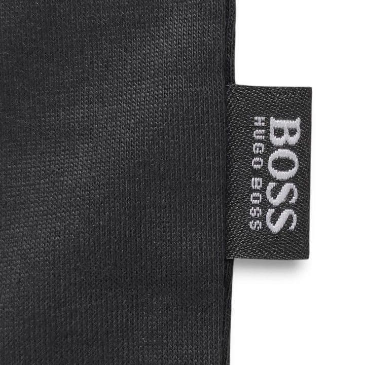 HUGO BOSS ヒューゴボス 上質マーセライズドコットン ブラック 黒 XS — image 4