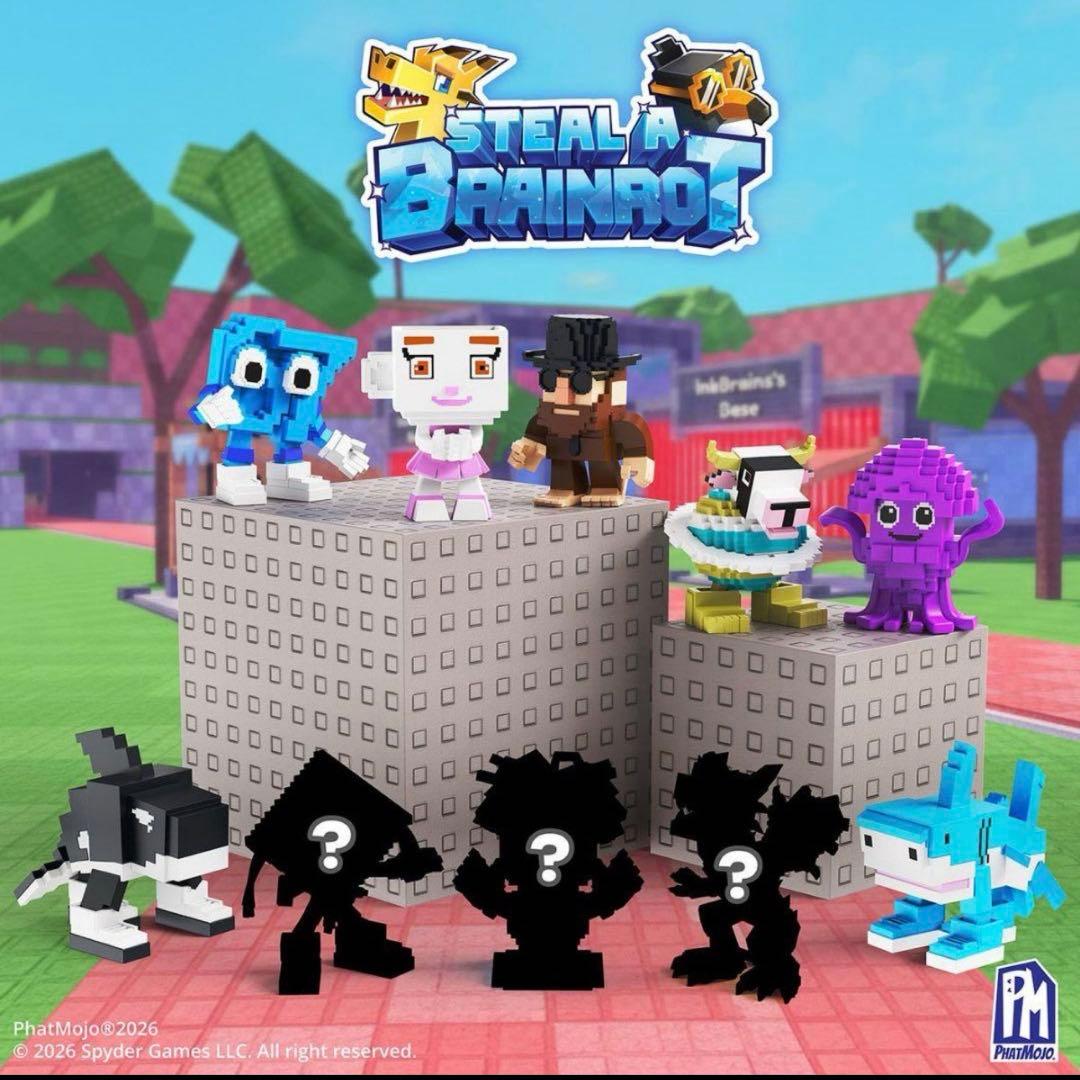 ブレインロットを盗む ロブロックス ミニフィギュア ROBLOX 3個セット — image 4