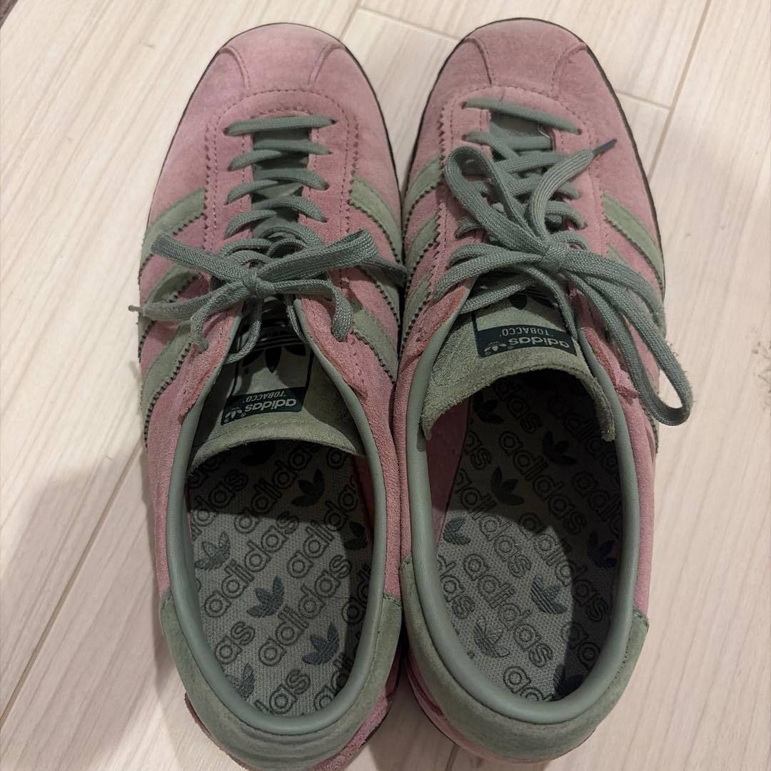 adidas タバコ スニーカー ピンク/グリーン — image 2