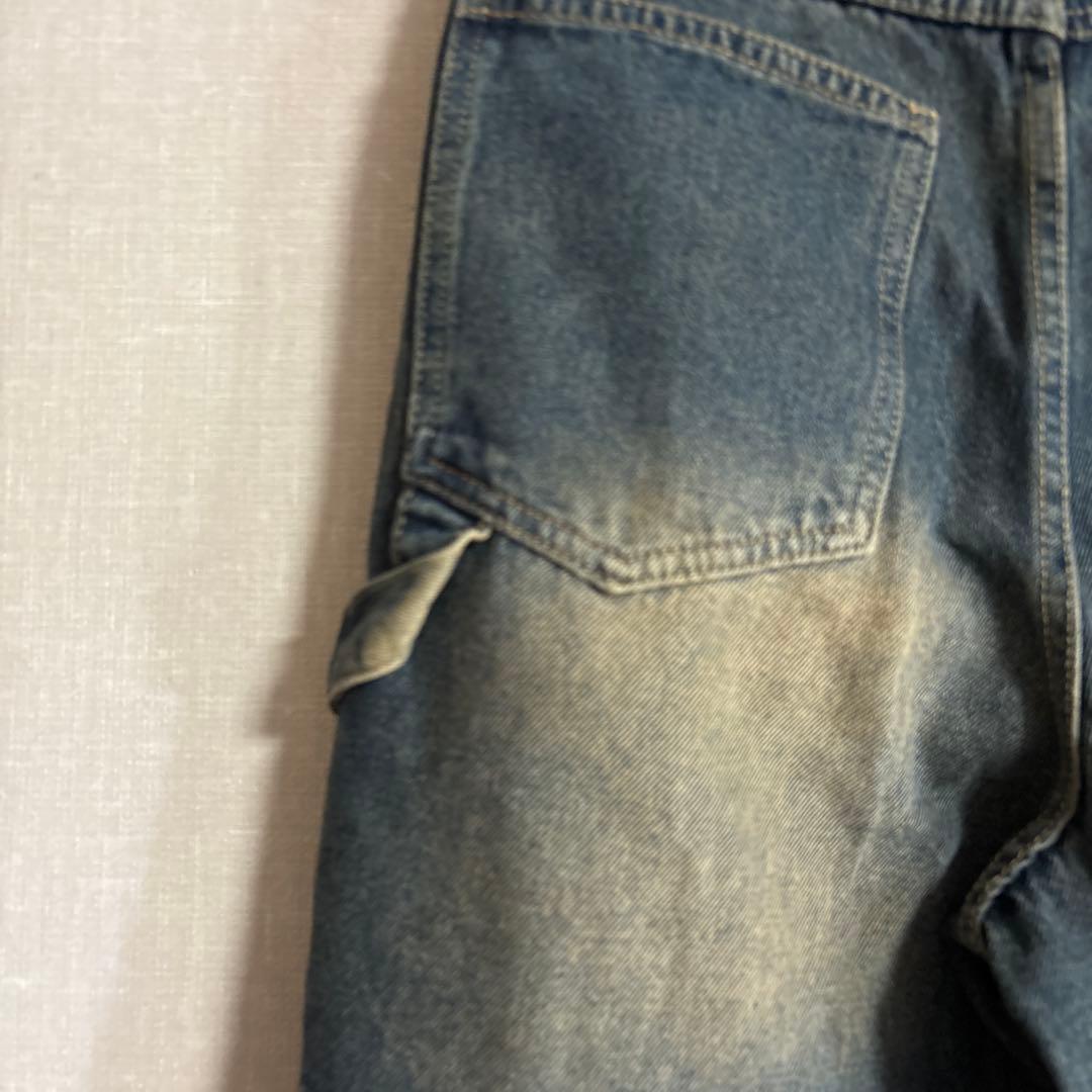 DIMITRI BLACK denimバギーカーゴショーツ — image 2