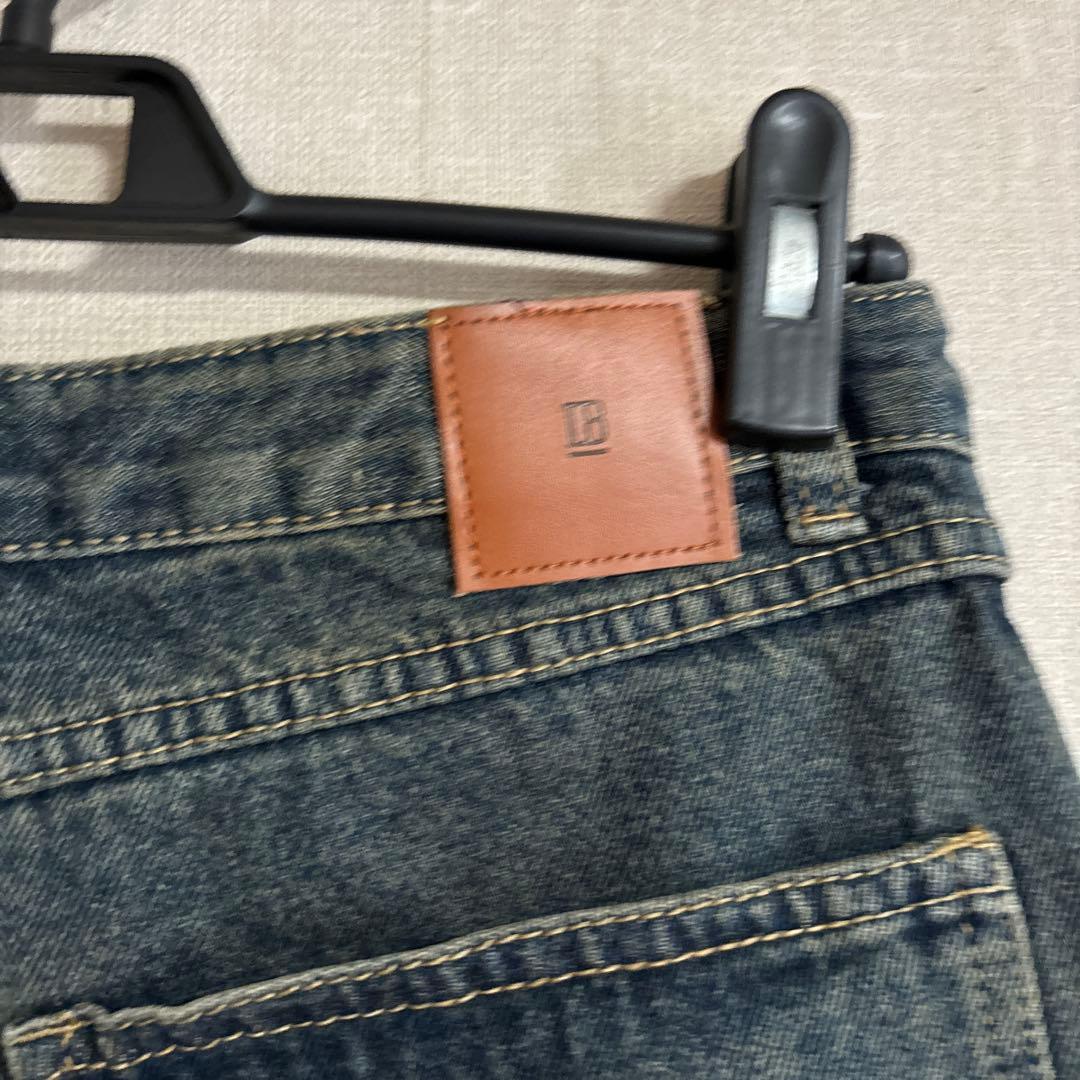DIMITRI BLACK denimバギーカーゴショーツ — image 3