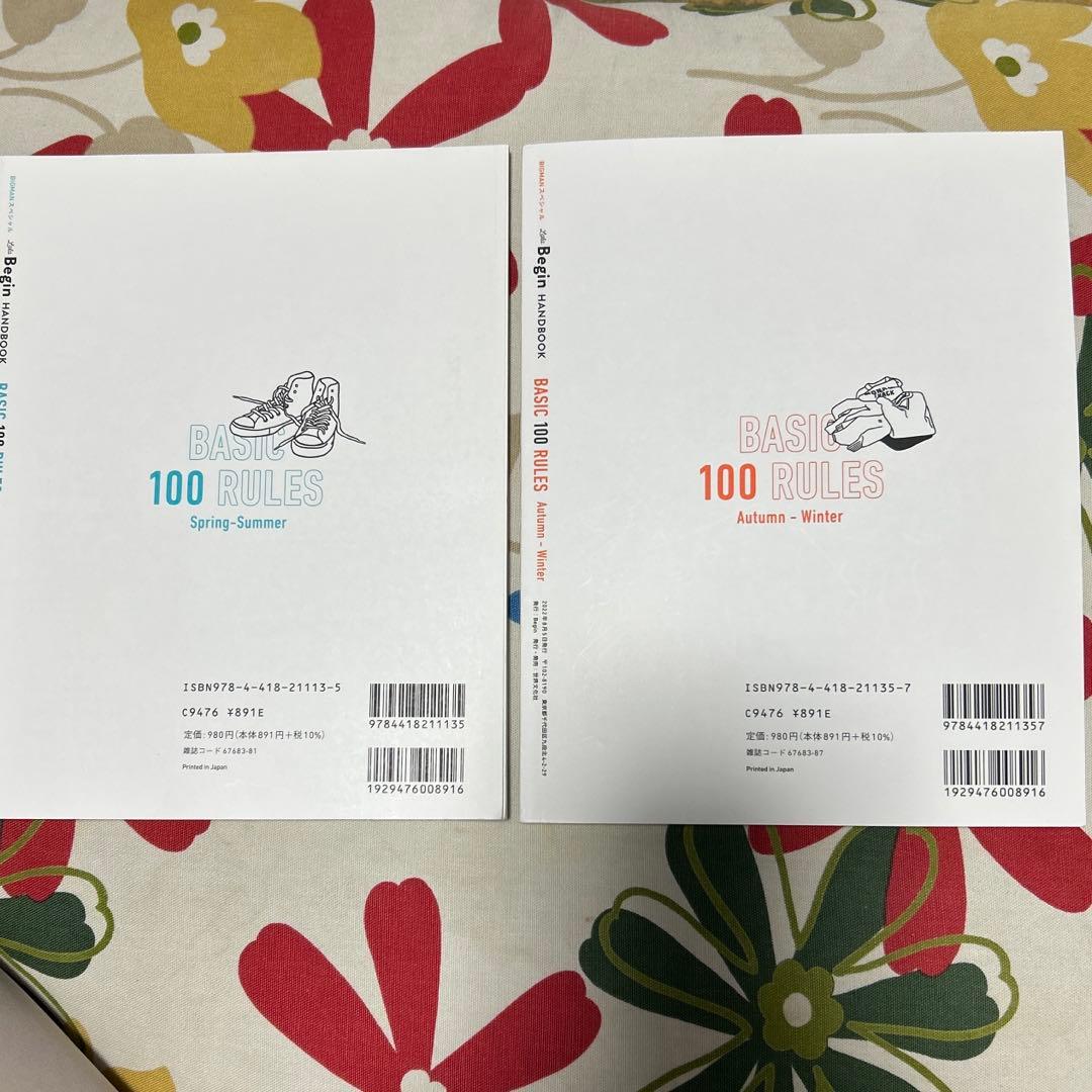 BASIC 100 RULES 春と夏/秋と冬 — image 2