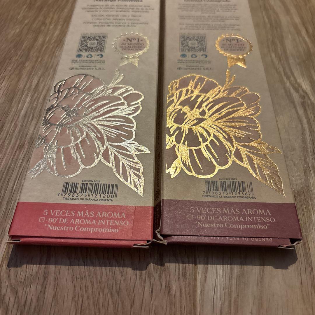 日本未発売　Aromanza TIBETANOS お香 オレンジペッパー他 — image 3