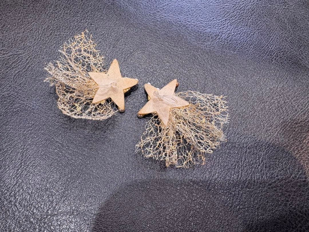 スターモチーフ ビジュー イヤリングアクセサリー — image 4