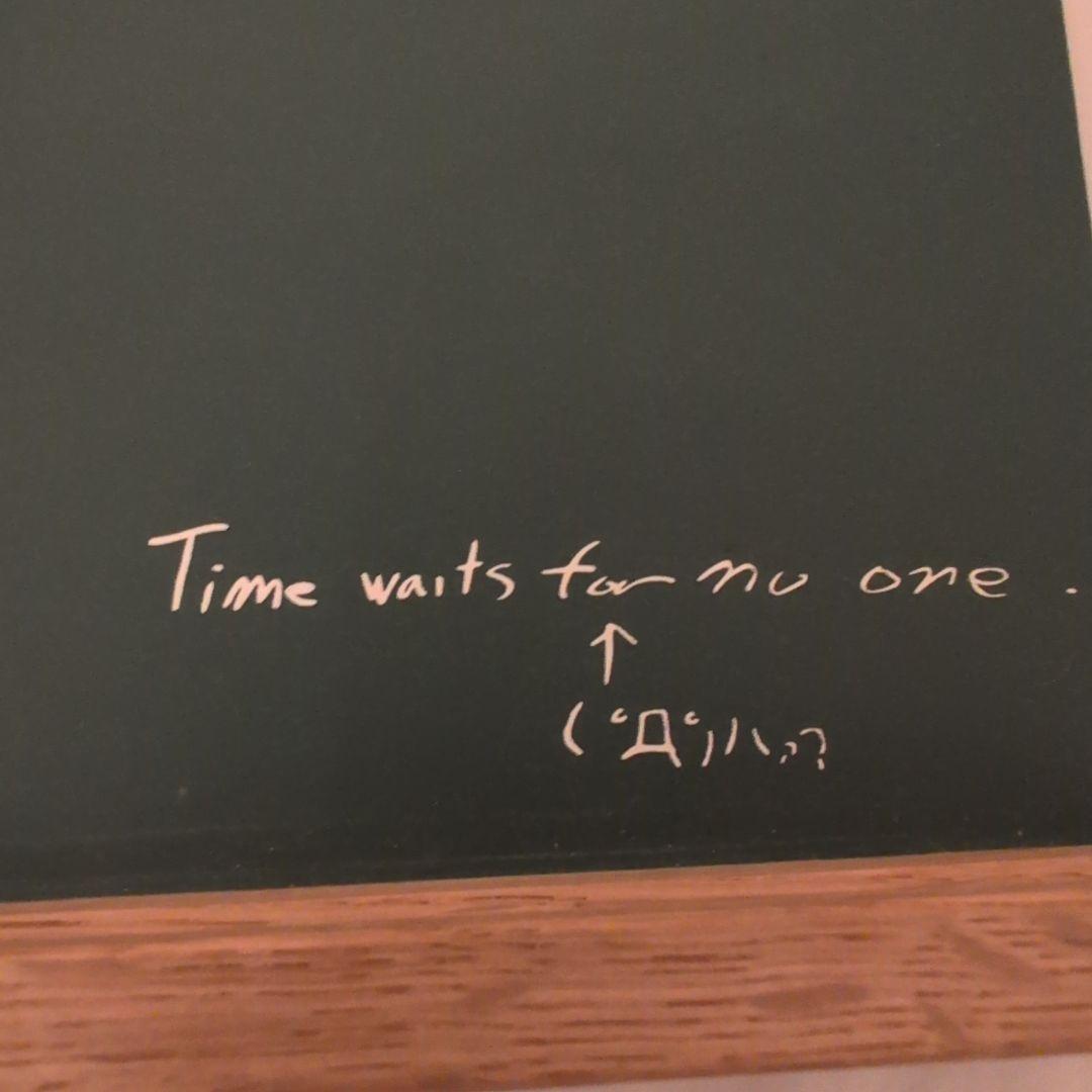 【時をかける少女】Time waits for no one入り黒板 — image 2