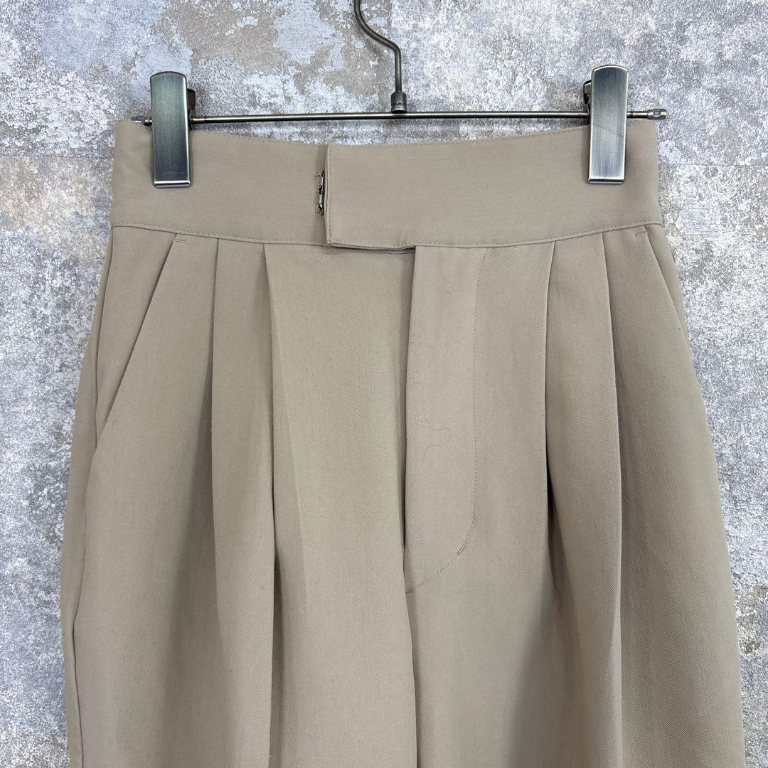 COTORICA タックワイドパンツ ベージュ 新品未使用 S きれいめ ゴム — image 5