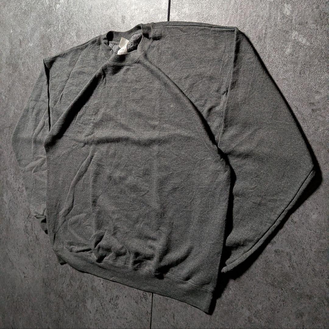 Hanes EcoSmart 無地スウェット XL 灰 — image 3