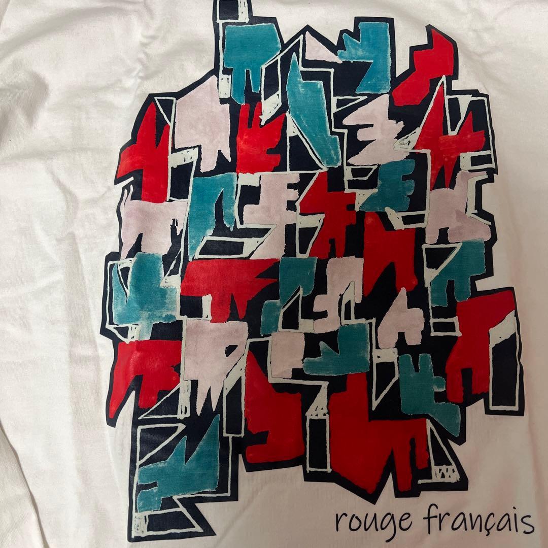 human woman 長袖 カットソー rouge français — image 3