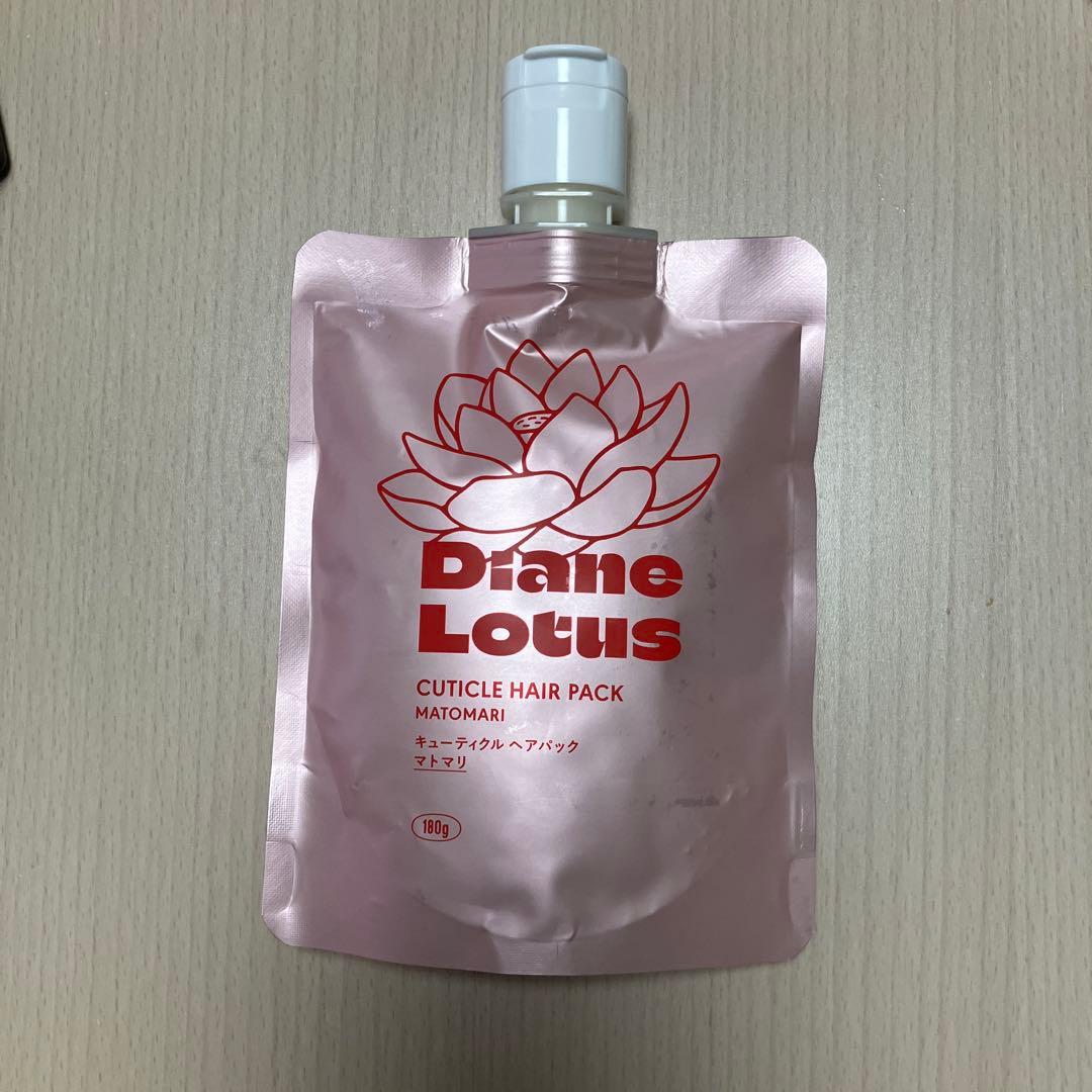 【used】Diane Lotus キューティクルヘアパック まとまり 180g — image 2