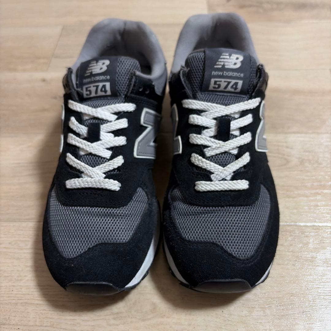 New Balance ニューバランス 574 スニーカー ブラック 25cm — image 2