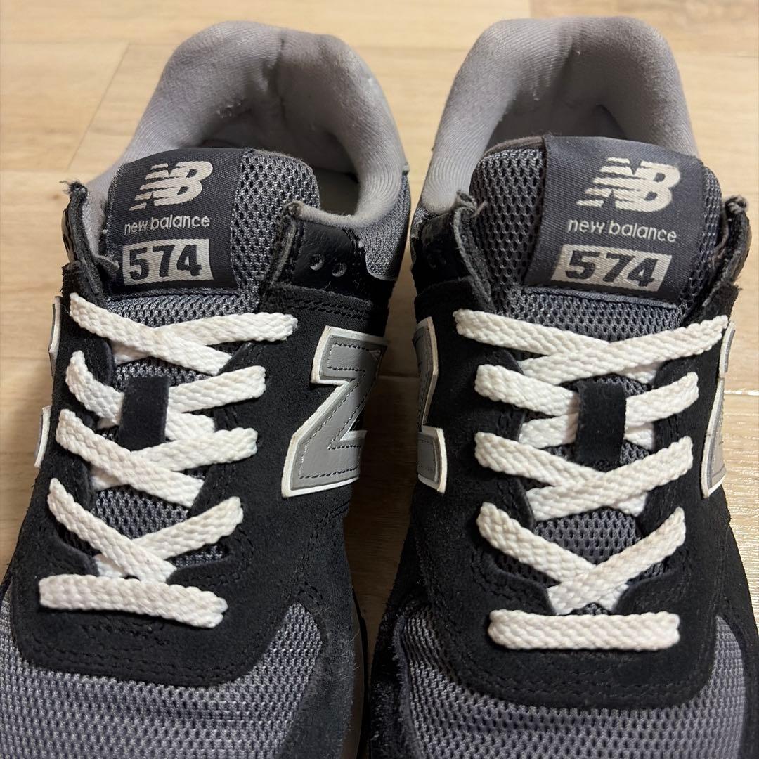 New Balance ニューバランス 574 スニーカー ブラック 25cm — image 5