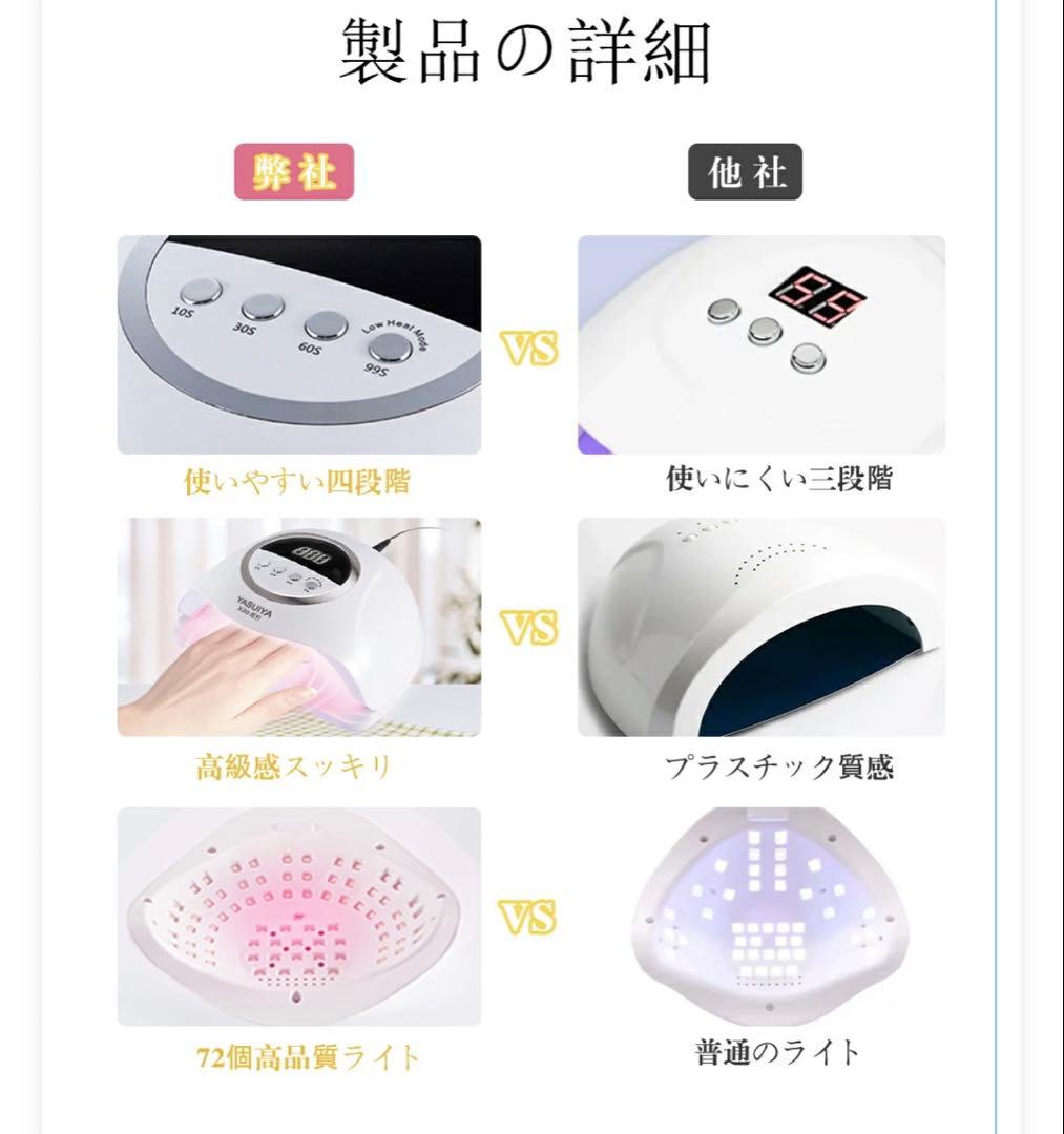 ジェルネイル ライト　LED ＆ UV — image 5