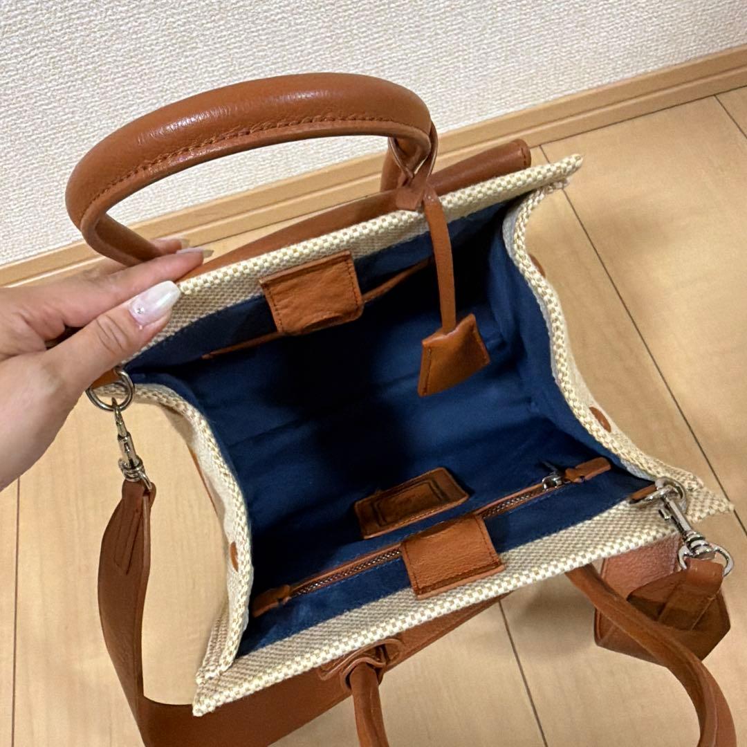 story. ハンドバッグ キャンバス×レザー — image 4