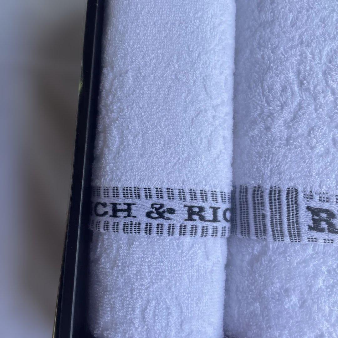 お値下げ 未使用 RICH & RICH バス・フェイスタオル 3枚 ホテル仕様 — image 2