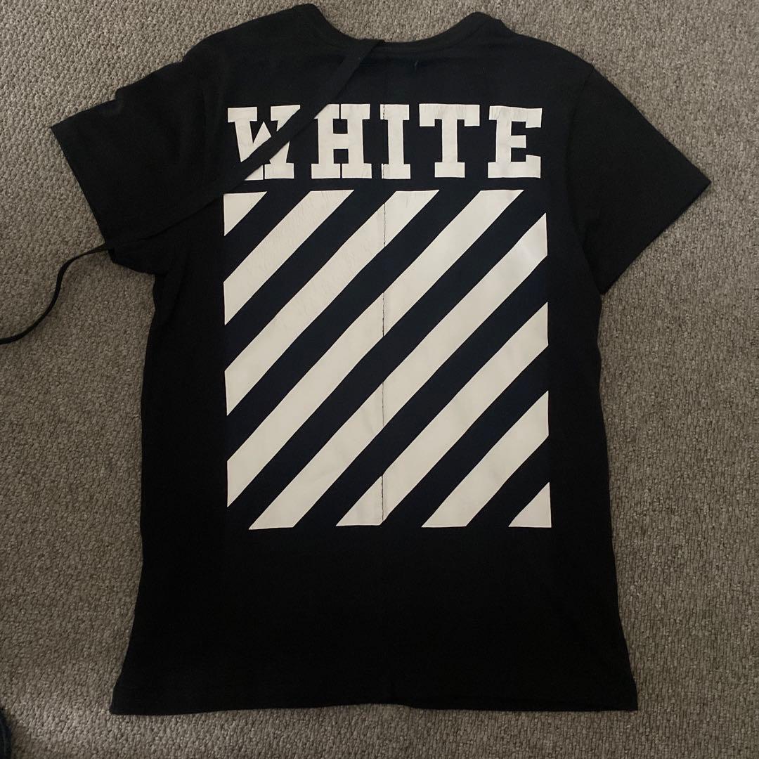 OFF-WHITE Tシャツ ブラック オーバーサイズ — image 2