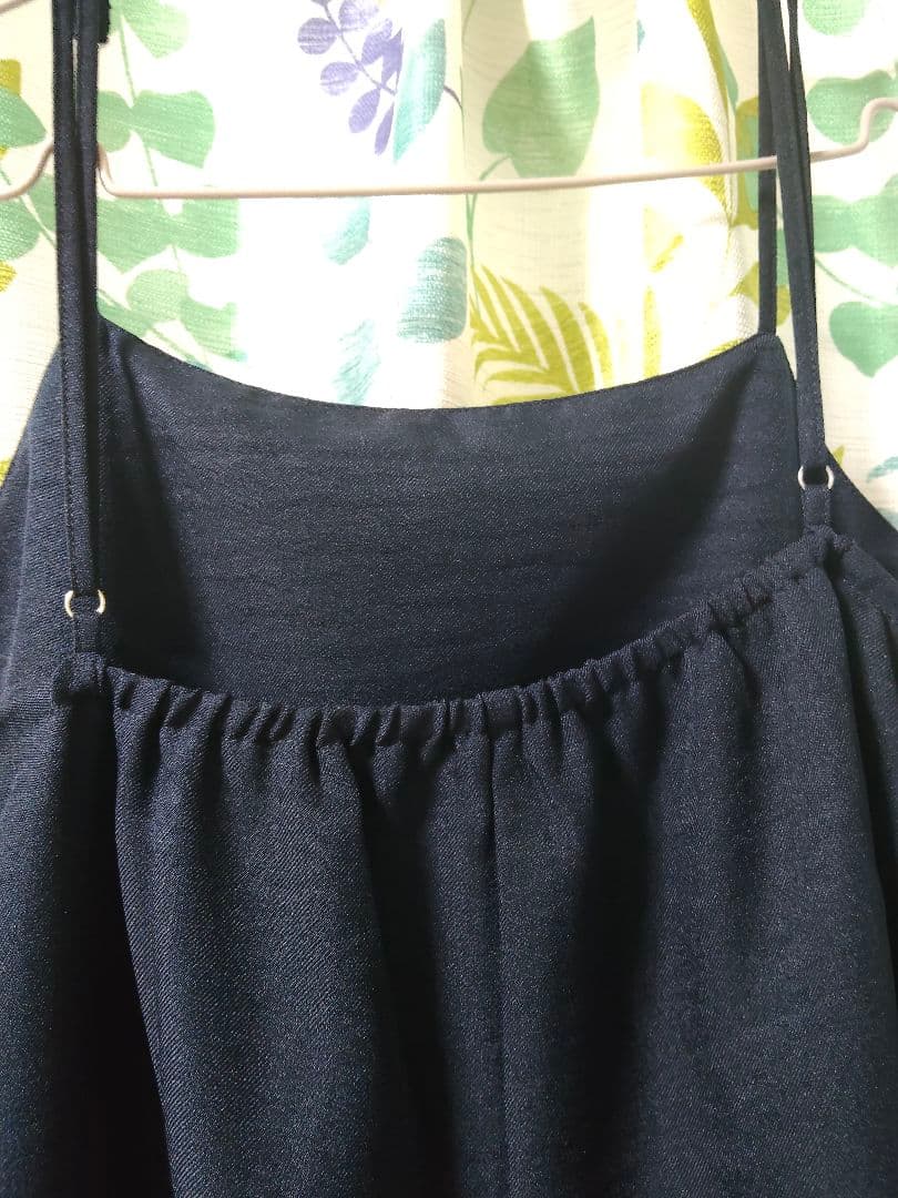 AMERICAN HOLIC キャミソールワンピース ネイビー Lサイズ — image 3