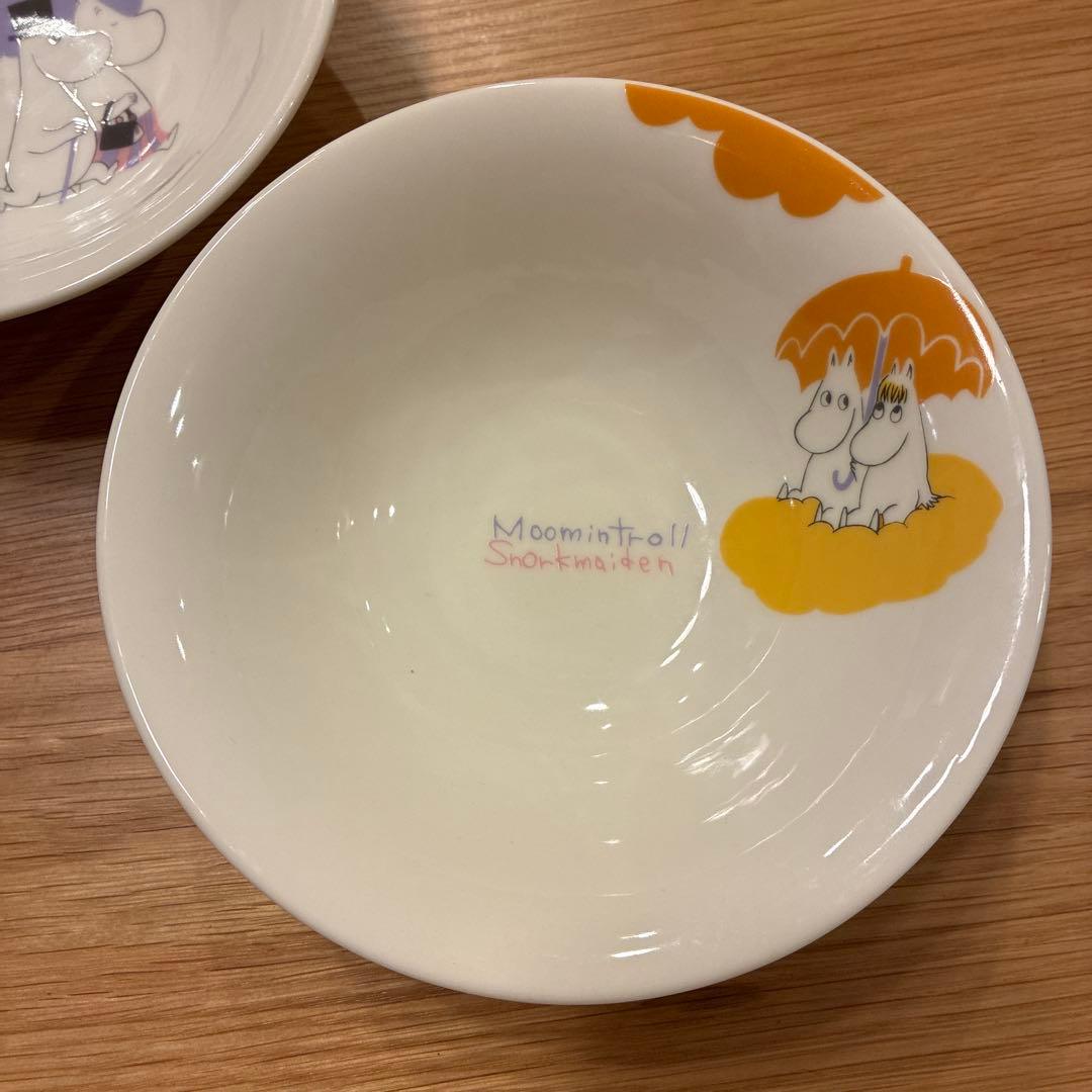 【新品未使用】ムーミン Moomin サラダボウル2個セット＋オマケ付き — image 2